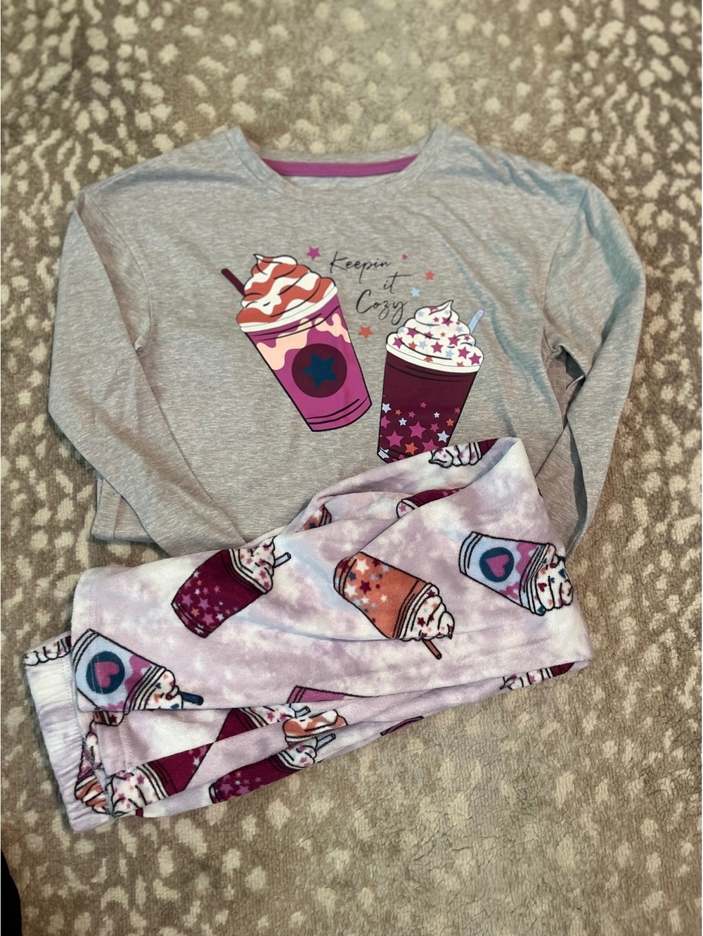 Youth cozy pajamas set